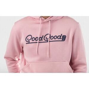New Womens Good Good Par Pink Hoodie Sweatshirt Size XS
